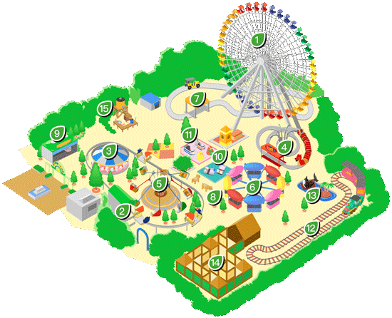 もりのゆうえんち 野田イオン 割引クーポン 幼児 小学生が楽しめる遊園地